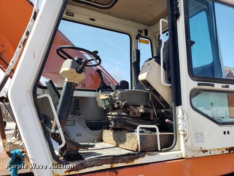 image for item GO9294 1999 Daewoo Solar 170W-III rubber tired excavator