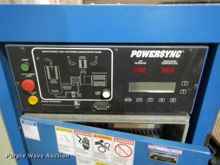 image for item GO9543 Quincy QSI245W0W31ED air compressor