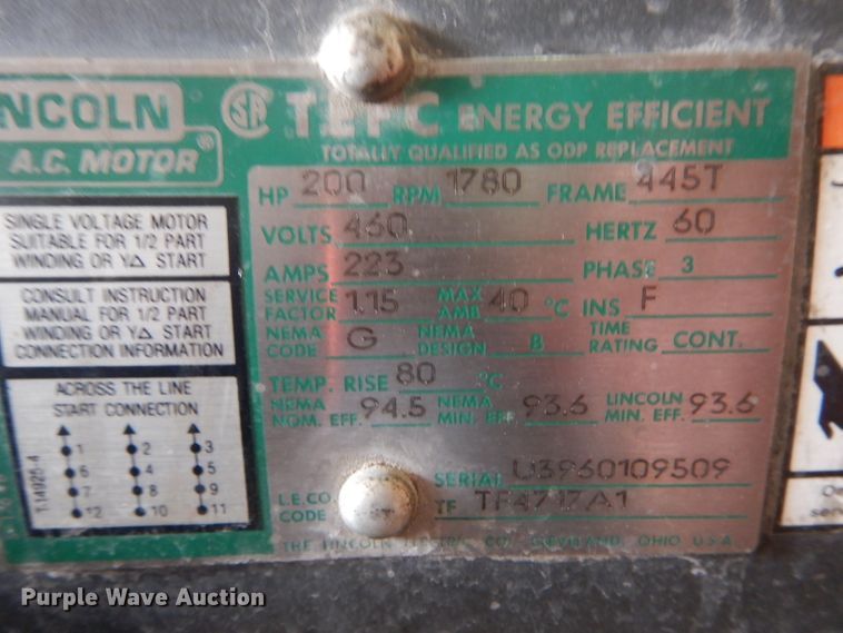 image for item GO9545 Lyndell 99-1860C pelletizing system