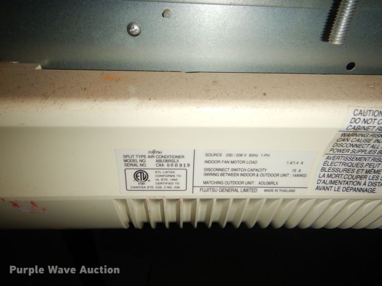image for item GO9983 Split type air conditioners