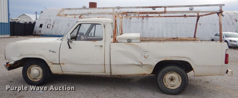 image for item GO9987 1980 Dodge Custom 150  pickup truck