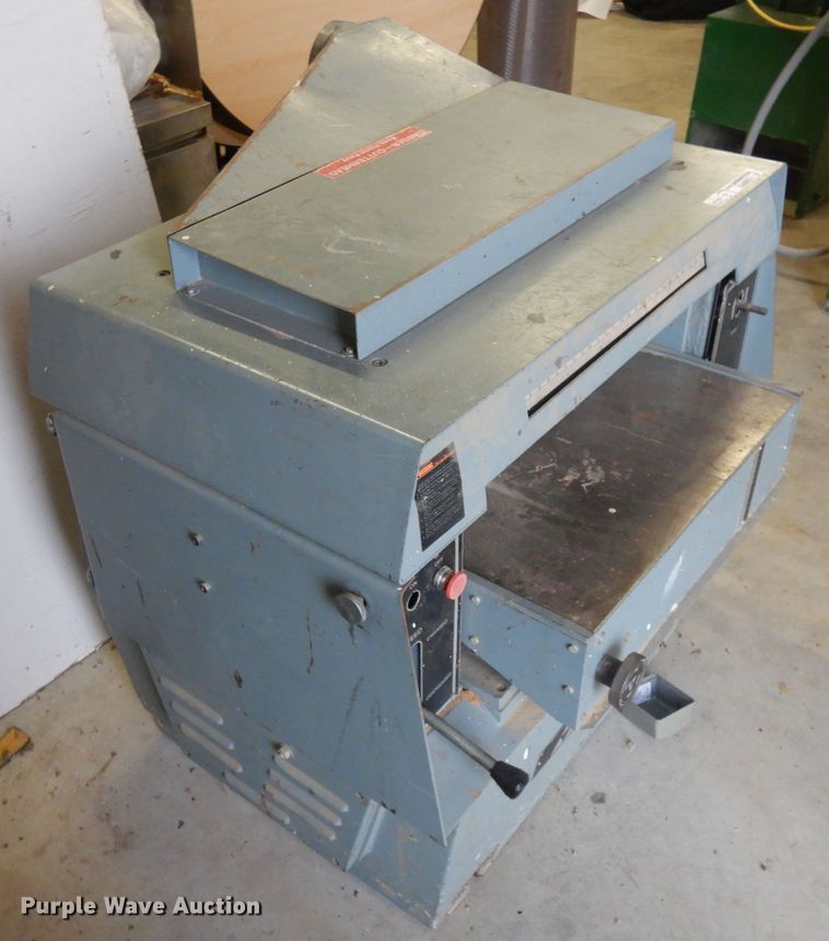 image for item GX9973 Delta RC-63D planer