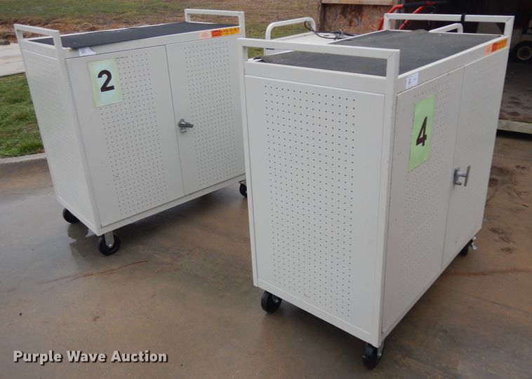 image for item GX9977 (2) laptop carts