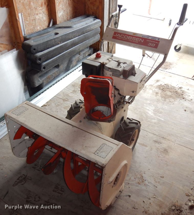image for item GX9978 Jacobsen Imperial 30 snow blower