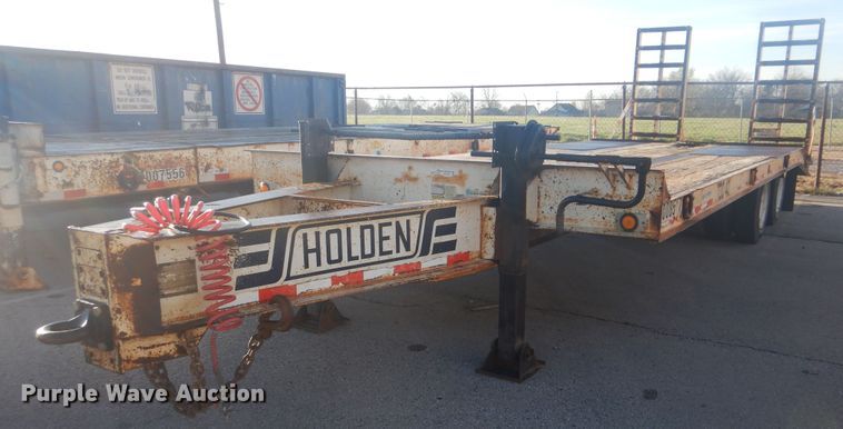 image for item GY9753 2007 Holden Industries TD040 equipment trailer