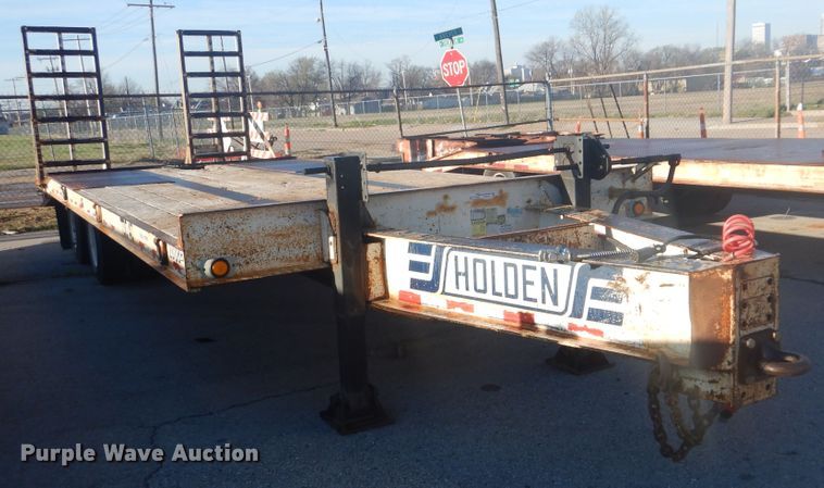 image for item GY9753 2007 Holden Industries TD040 equipment trailer