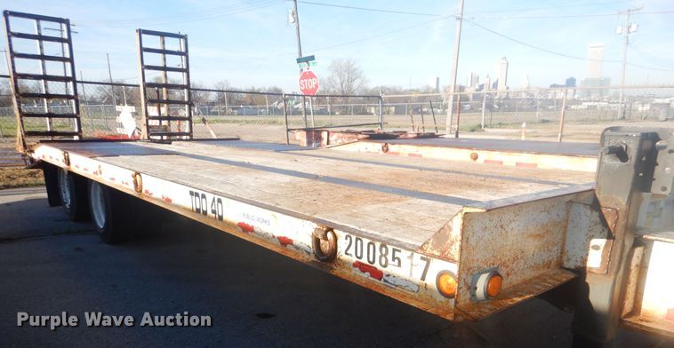 image for item GY9753 2007 Holden Industries TD040 equipment trailer