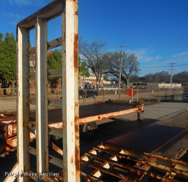 image for item GY9753 2007 Holden Industries TD040 equipment trailer