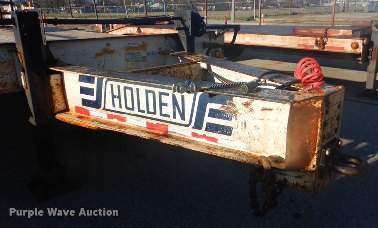 image for item GY9753 2007 Holden Industries TD040 equipment trailer