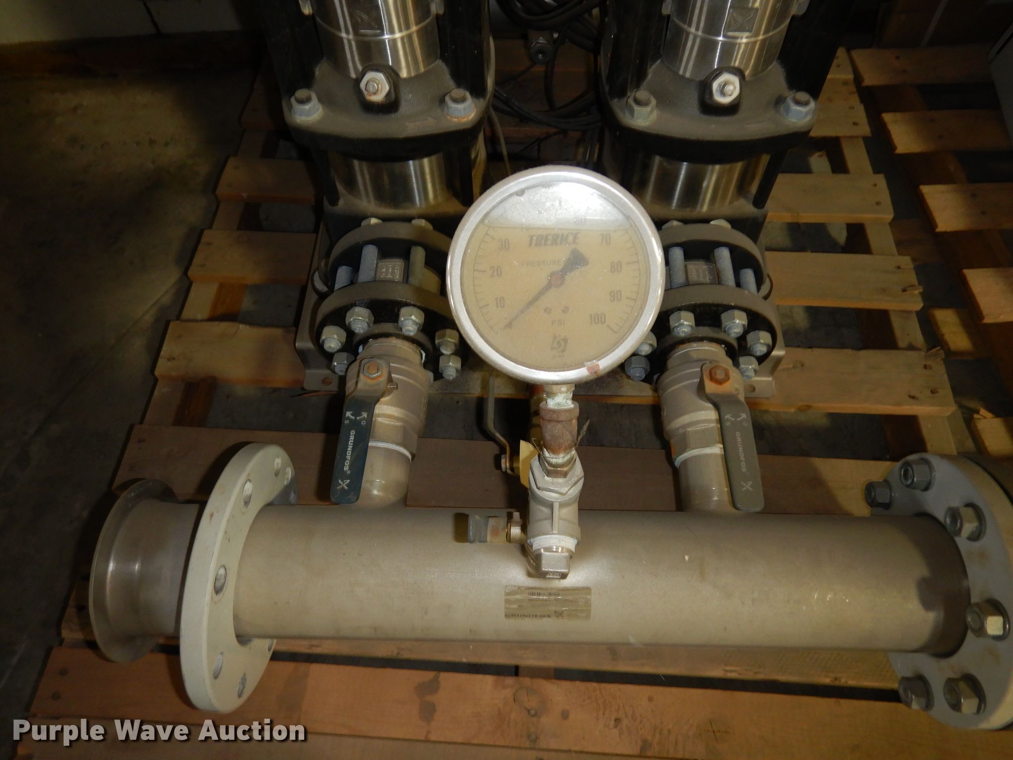 (2) Grundfos pumps in Kansas City, KS Item FD9950 sold Purple Wave