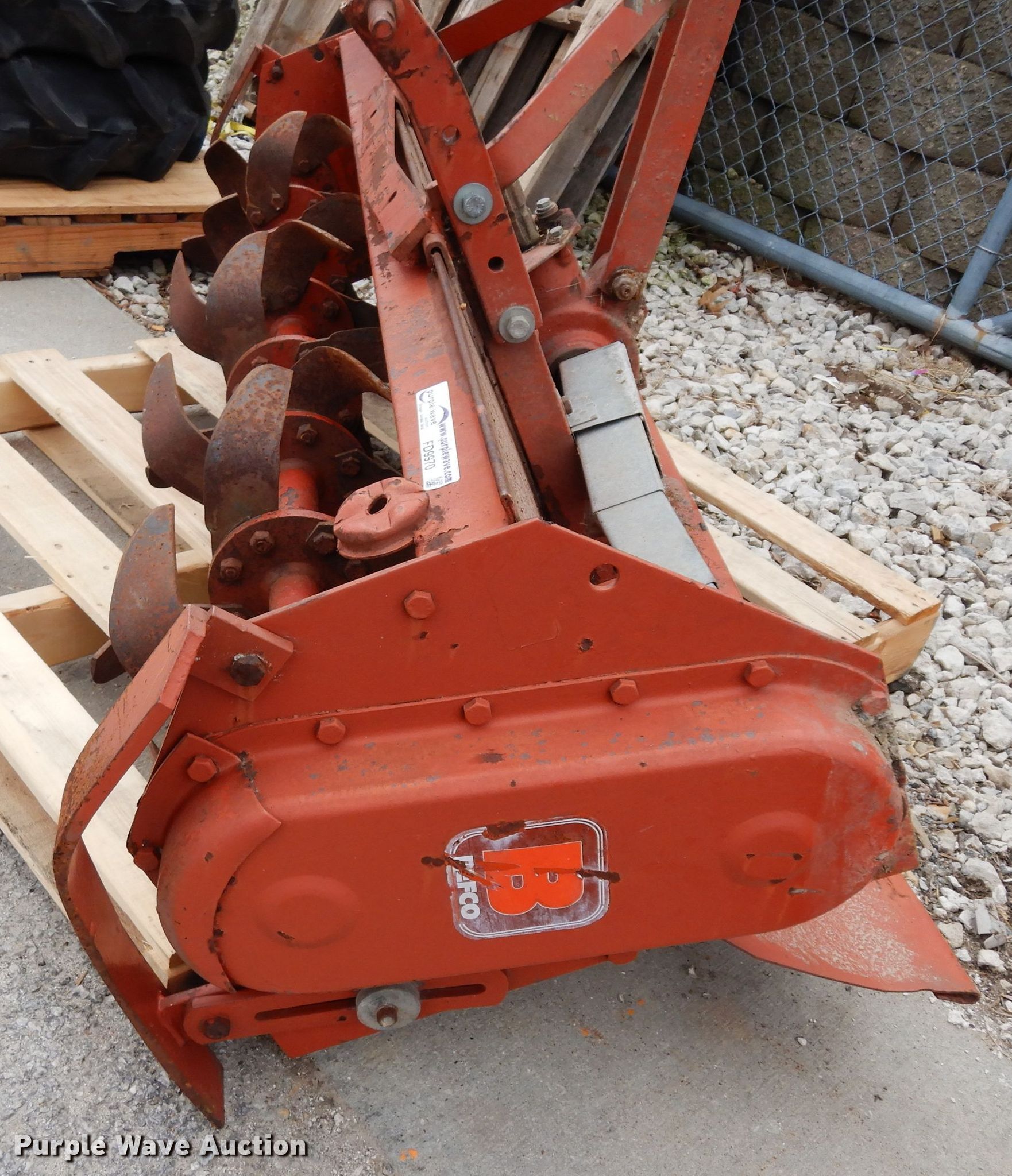 Befco tiller in Kansas City, KS Item FD9970 sold Purple Wave