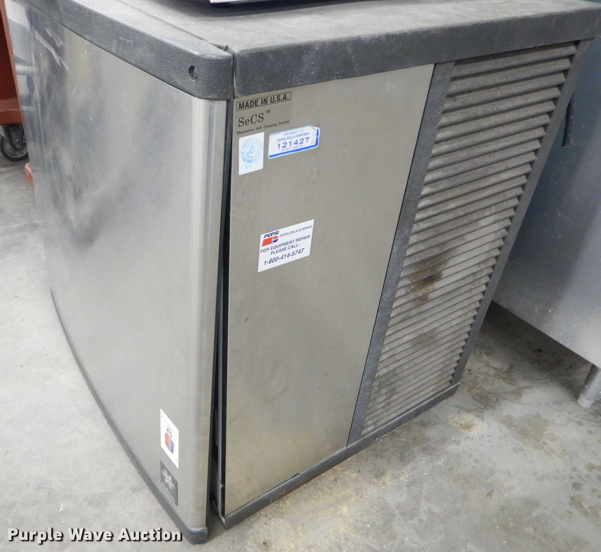 Manitowoc C730S ice machine in Chanute, KS Item GG9561 sold Purple Wave