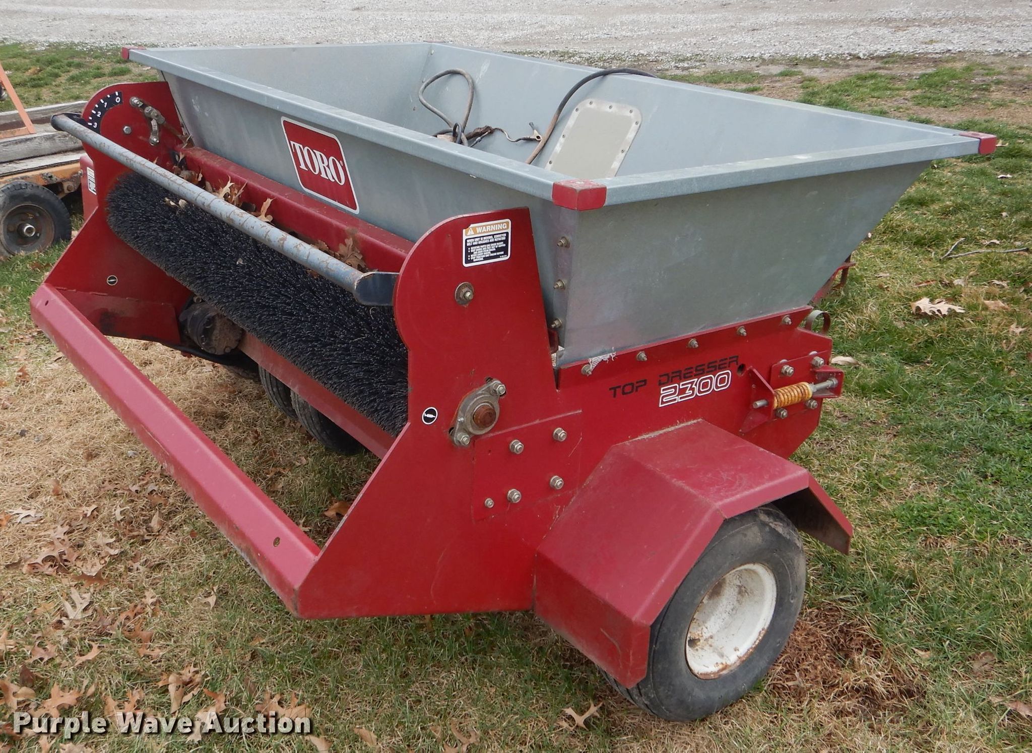 Toro Top Dresser 2300 spreader in Marshall, MO Item GO9540 sold
