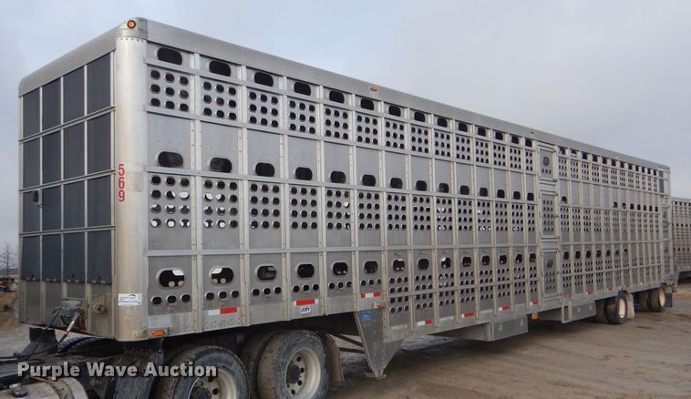 image for item DF3013 2008 Eby livestock trailer