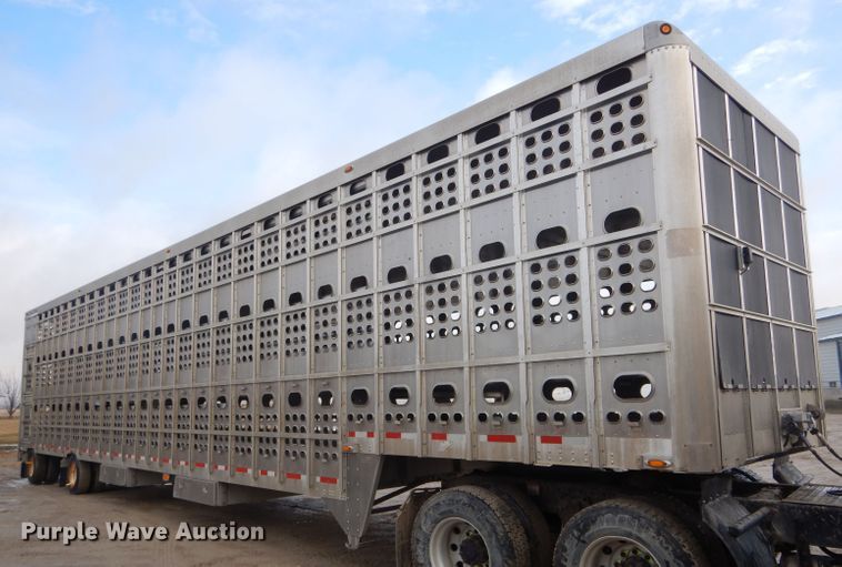 image for item DF3013 2008 Eby livestock trailer