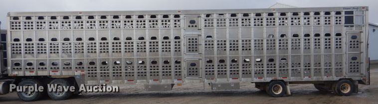 image for item DF3013 2008 Eby livestock trailer