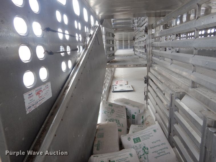 image for item DF3013 2008 Eby livestock trailer