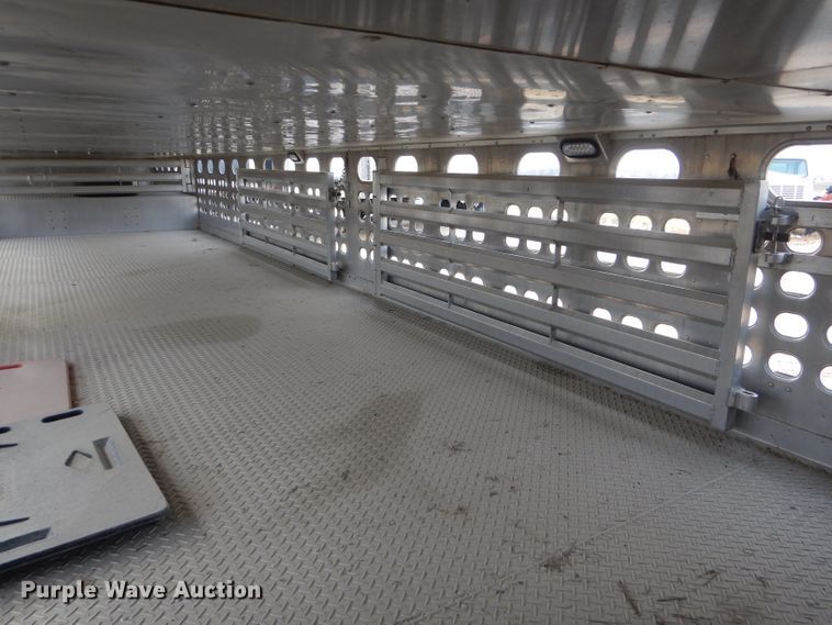 image for item DF3013 2008 Eby livestock trailer