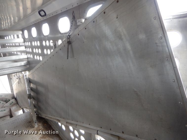 image for item DF3013 2008 Eby livestock trailer