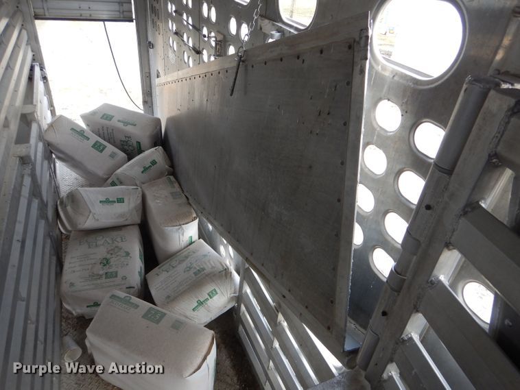 image for item DF3013 2008 Eby livestock trailer