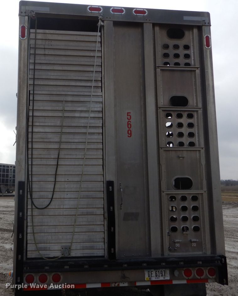 image for item DF3013 2008 Eby livestock trailer