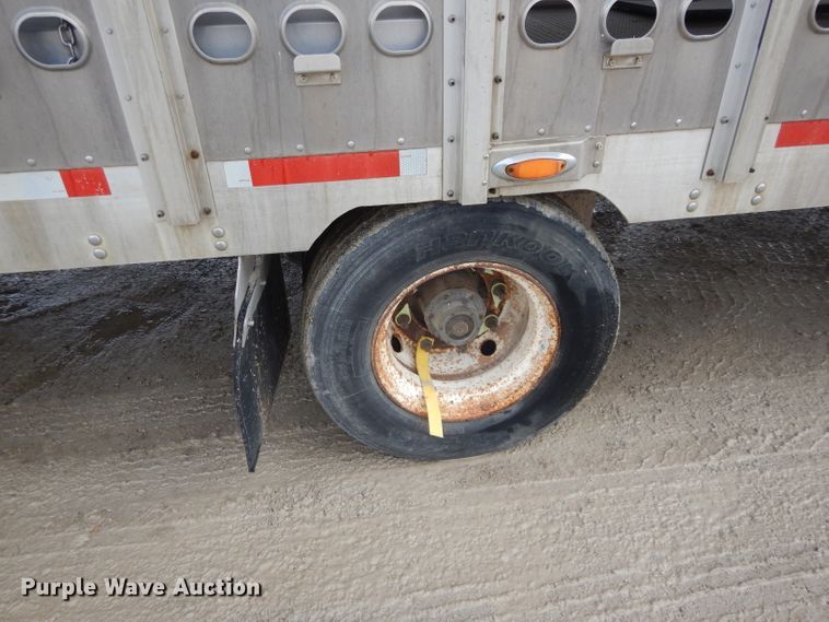 image for item DF3013 2008 Eby livestock trailer