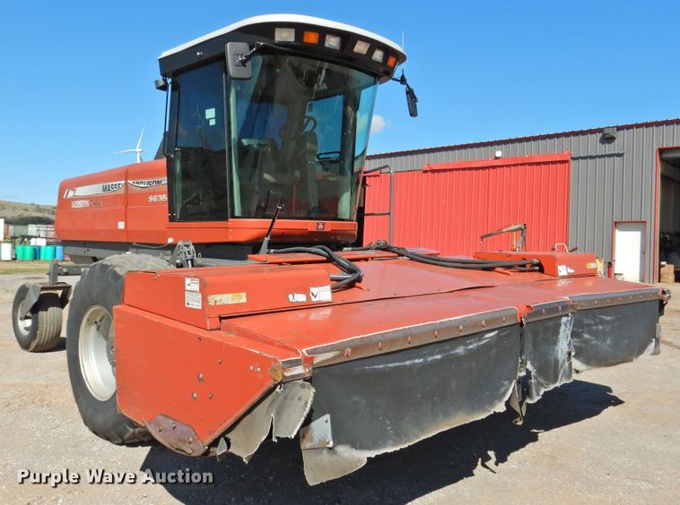 image for item DI0059 2009 Massey-Ferguson 9635 windrower