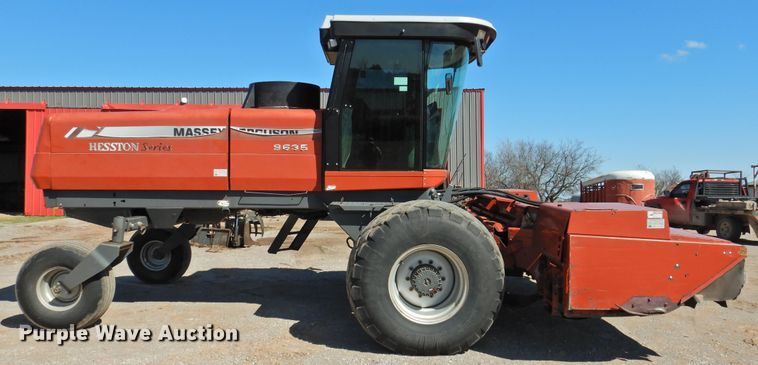 image for item DI0059 2009 Massey-Ferguson 9635 windrower