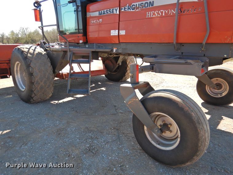 image for item DI0059 2009 Massey-Ferguson 9635 windrower
