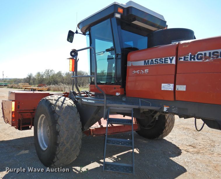 image for item DI0059 2009 Massey-Ferguson 9635 windrower