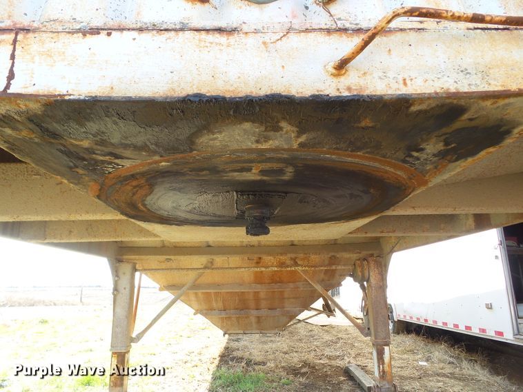 image for item EM9936 1985 Jet JETC-Grain double hopper bottom grain trailer