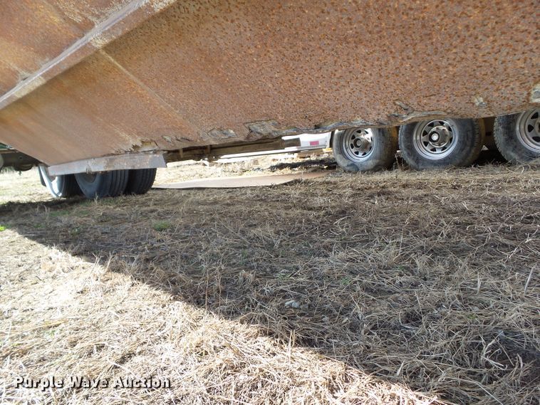 image for item EM9936 1985 Jet JETC-Grain double hopper bottom grain trailer