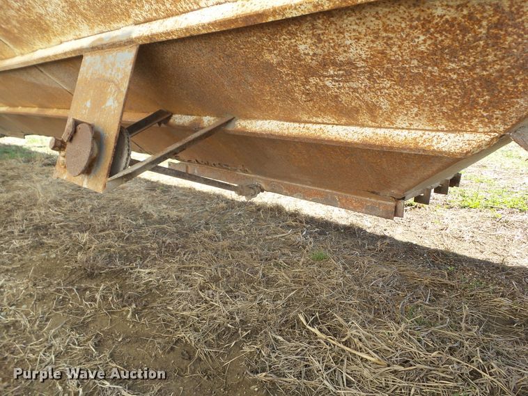 image for item EM9936 1985 Jet JETC-Grain double hopper bottom grain trailer