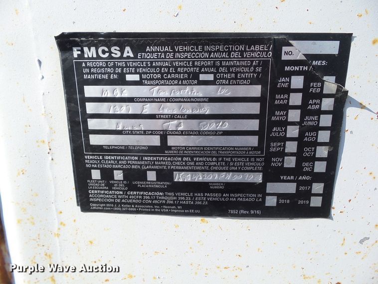 image for item EM9936 1985 Jet JETC-Grain double hopper bottom grain trailer