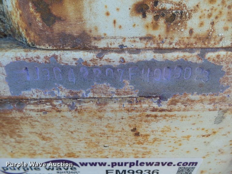 image for item EM9936 1985 Jet JETC-Grain double hopper bottom grain trailer