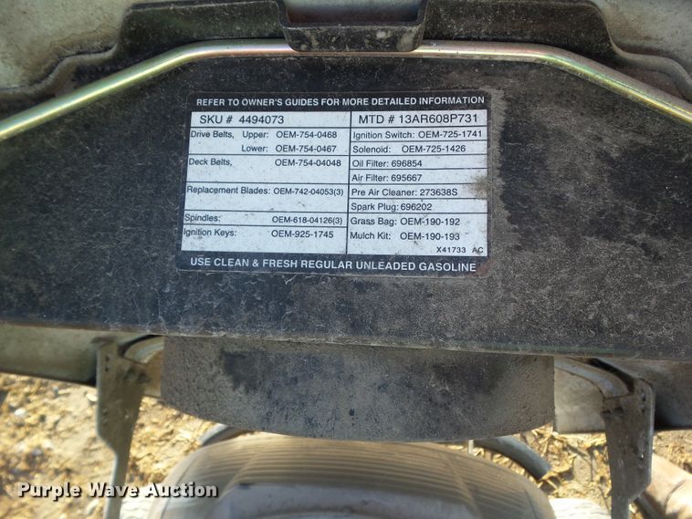 image for item EM9939 Huskee Supreme lawn mower