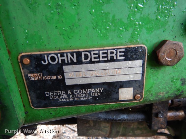 image for item GK9082 2004 John Deere 6420 tractor