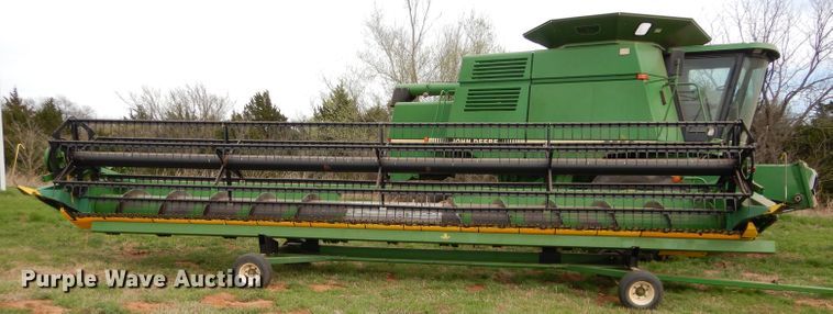 image for item GK9143 1996 John Deere 930 flex head