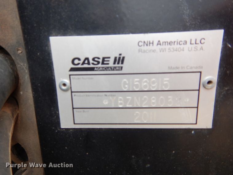 image for item GK9146 2011 Case IH 2162 flex head