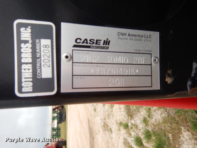 image for item GK9146 2011 Case IH 2162 flex head