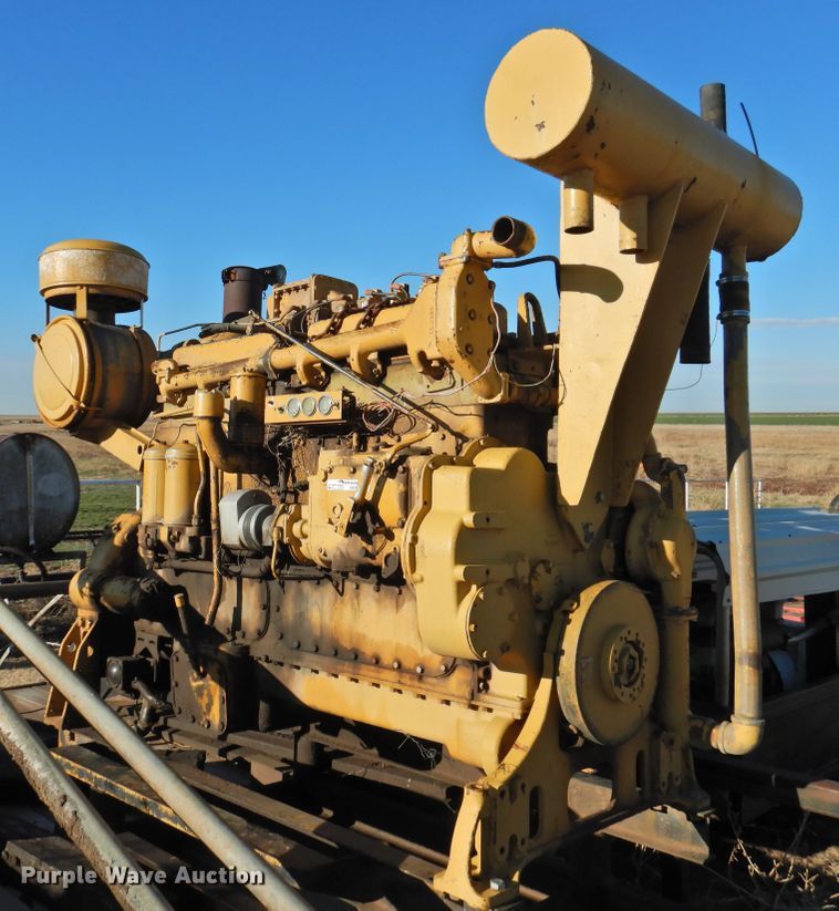 image for item GN9760 Caterpillar 342G six cylinder natural gas engine