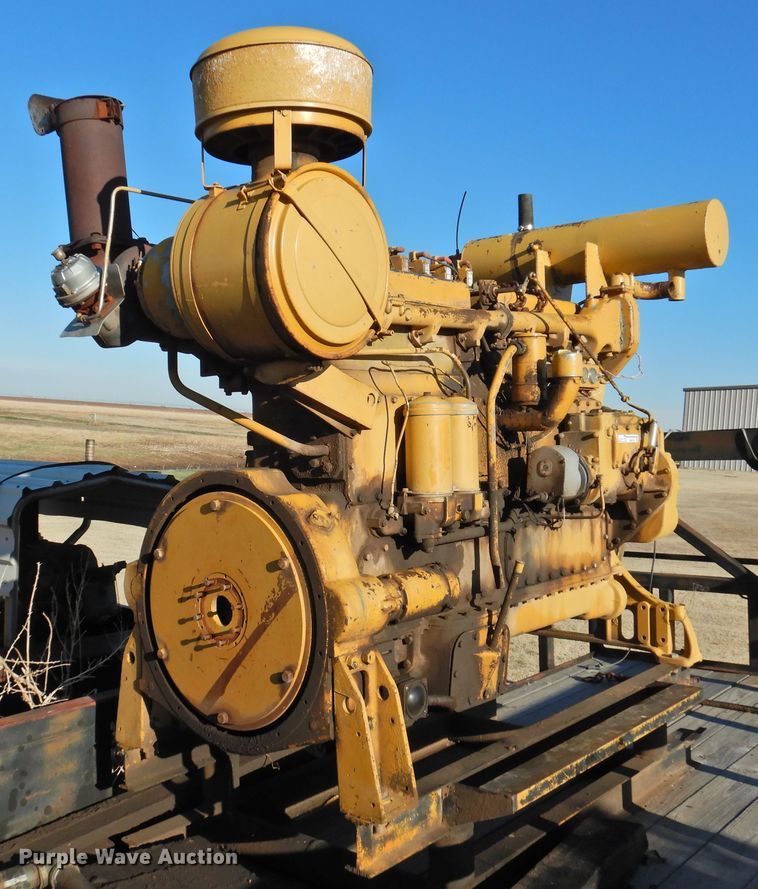 image for item GN9760 Caterpillar 342G six cylinder natural gas engine