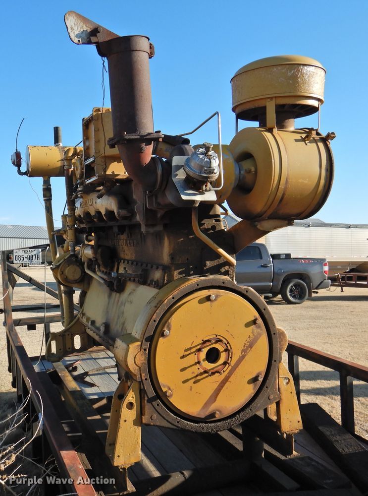 image for item GN9760 Caterpillar 342G six cylinder natural gas engine