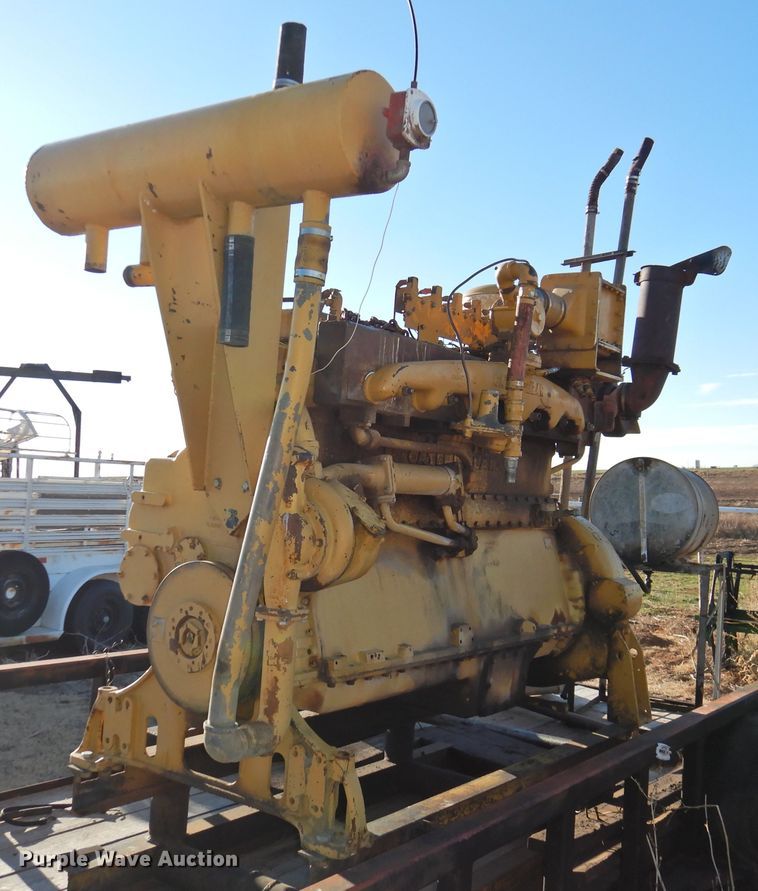 image for item GN9760 Caterpillar 342G six cylinder natural gas engine