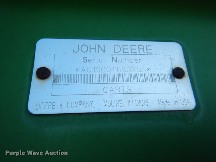 image for item GO9073 2001 John Deere 1860 no-till air seeder