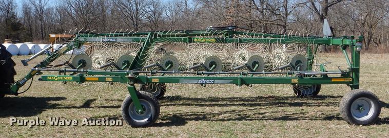 image for item GO9529 2013 Sitrex Magnum MK10-12 hay rake