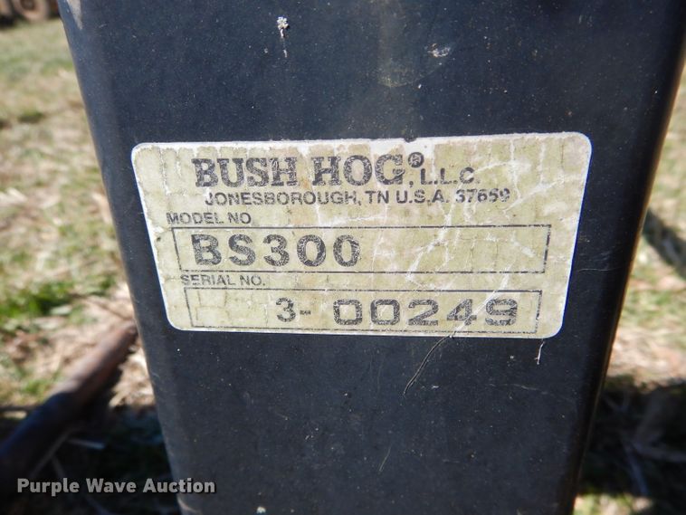 image for item GO9531 Bush Hog BS300 bale spear