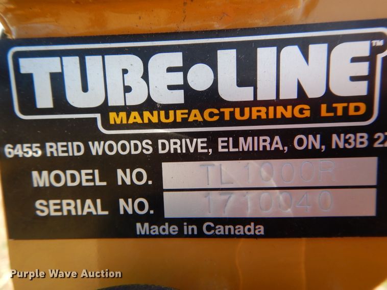 image for item GO9532 2018 Tube Line TL1000R bale wrapper