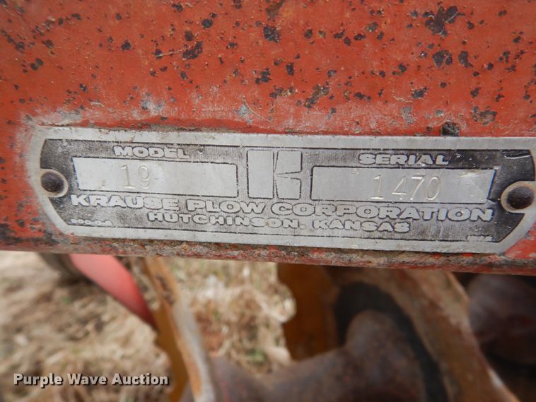 image for item GW9645 Krause 1900 tandem off-set disk