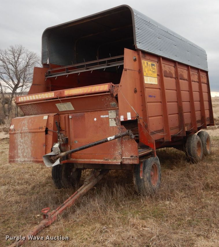 image for item GW9653 H&S 500 silage wagon